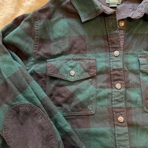 Roots Women’s Green Park Plaid - Large